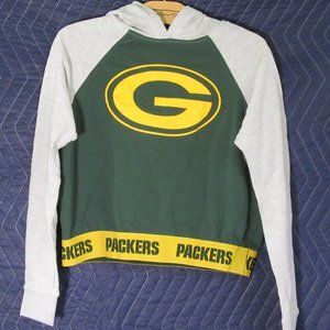 Girl's NFL Team Apparel Green Bay Packers Graphic Hoodie